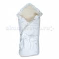 Сонный гномик Конверт-одеяло на выписку Ваниль с мехом